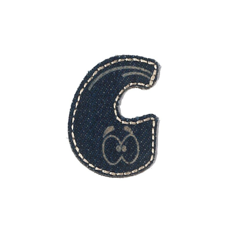 Denim - Bokstaven C - Patchlab