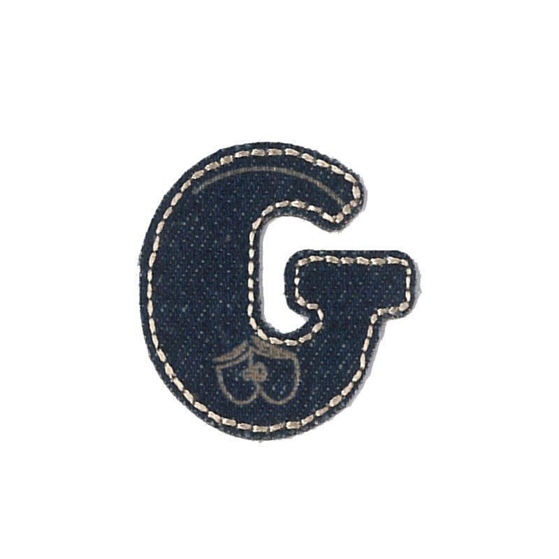 Denim - Bokstaven G - Patchlab