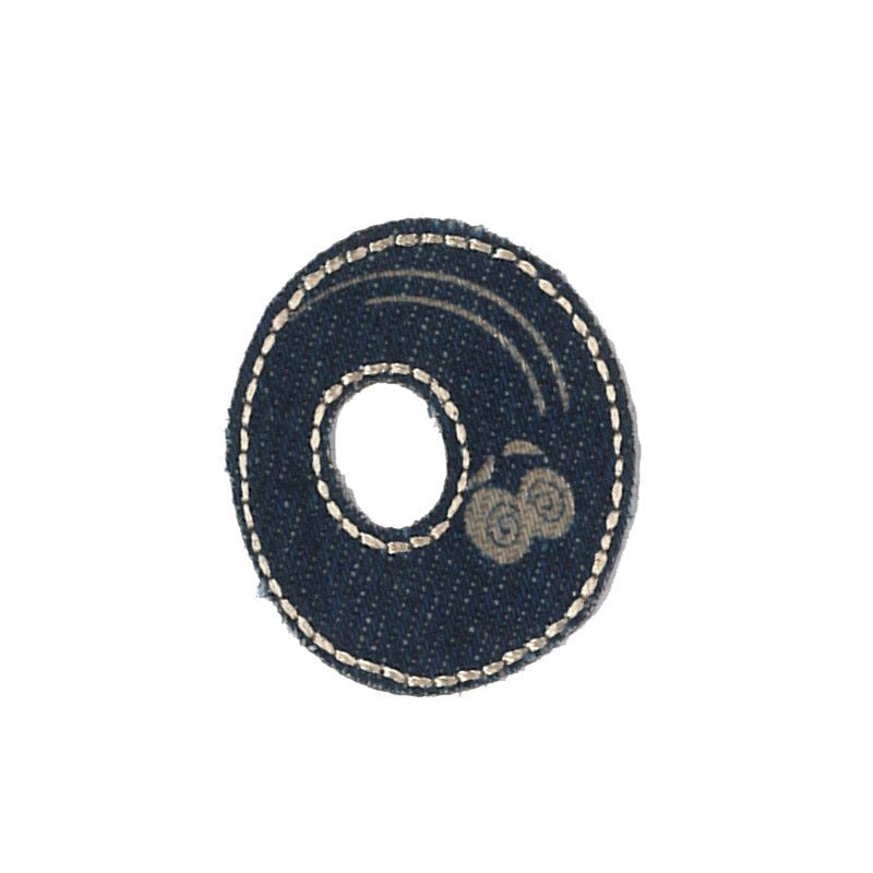 Denim - Bokstaven O - Patchlab