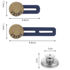 Midjeförlängare i silikon – flexibel passform för jeans & byxor - Patchlab