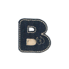 Denim - Bokstaven B - Patchlab