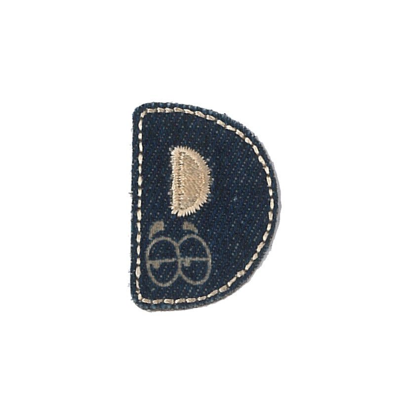 Denim - Bokstaven D - Patchlab
