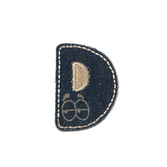 Denim - Bokstaven D - Patchlab