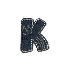 Denim - Bokstaven K - Patchlab
