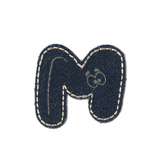 Denim - Bokstaven M - Patchlab
