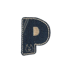 Denim - Bokstaven P - Patchlab