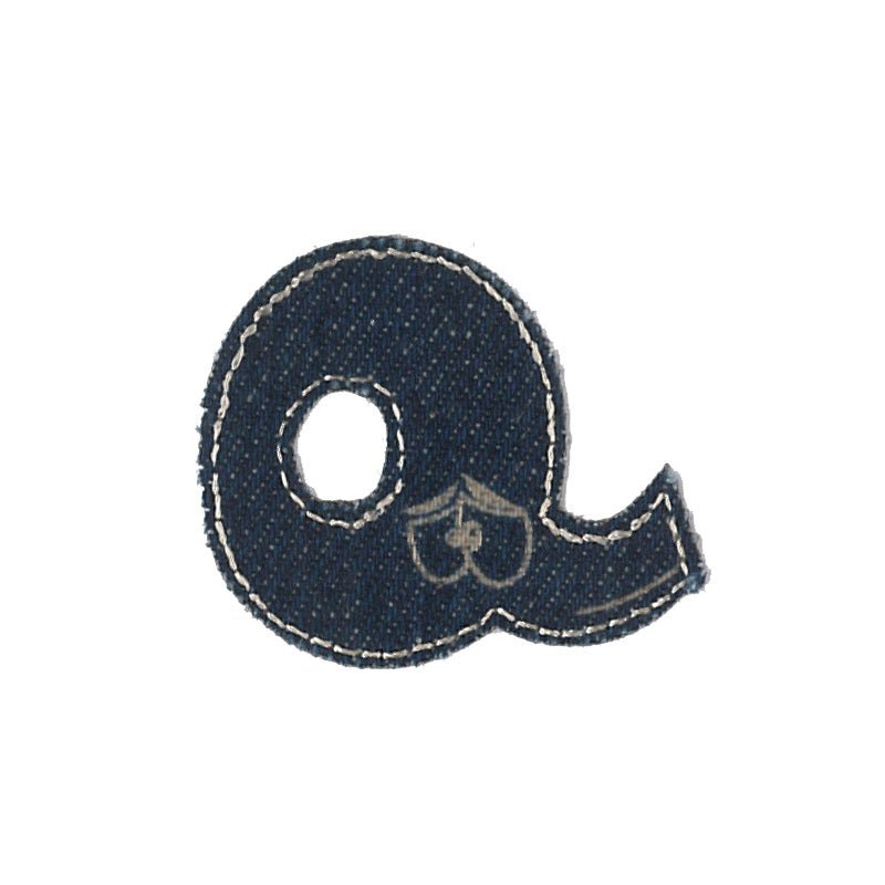 Denim - Bokstaven Q - Patchlab
