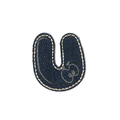 Denim - Bokstaven U - Patchlab
