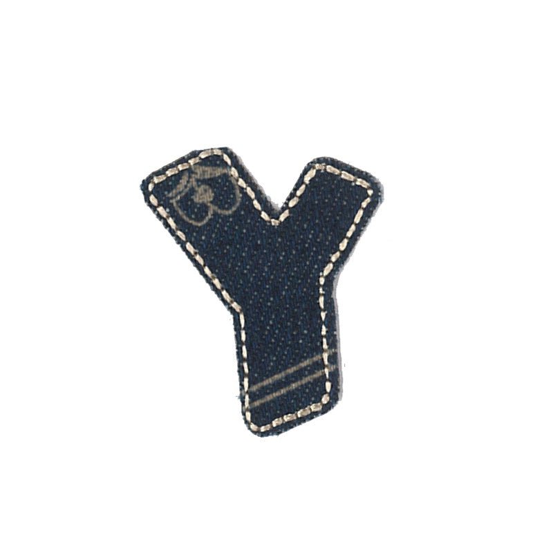 Denim - Bokstaven Y - Patchlab