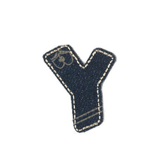 Denim - Bokstaven Y - Patchlab