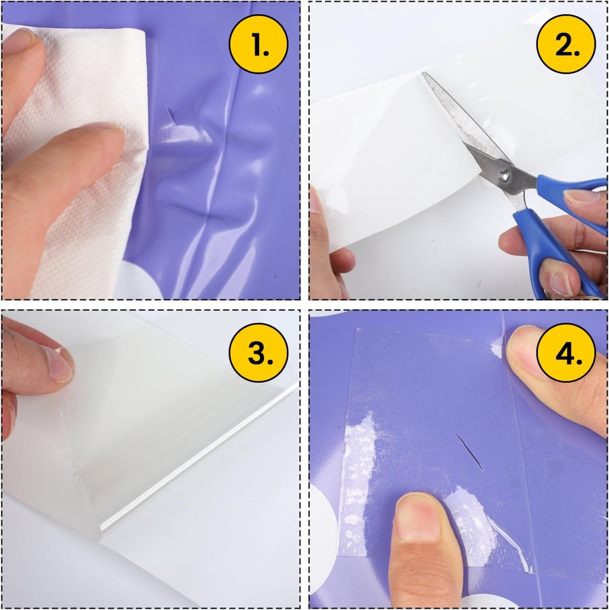 Elastisk självhäftande laglappar - Stark vidhäftning - Patchlab