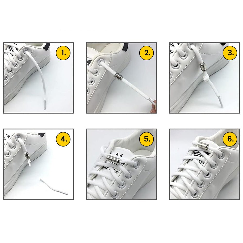Elastiska skosnören - Sluta knyta - Patchlab