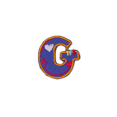 Färgglad - Bokstaven G - Patchlab