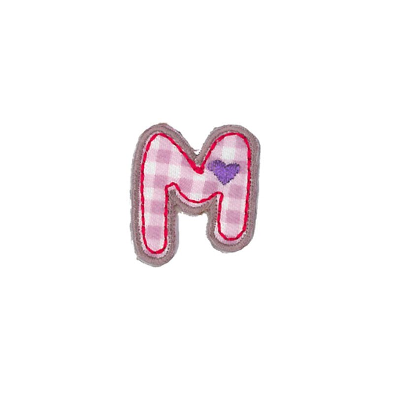 Färgglad - Bokstaven M - Patchlab