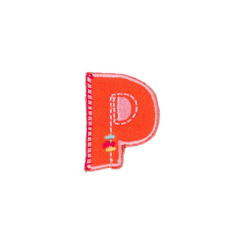 Färgglad - Bokstaven P - Patchlab