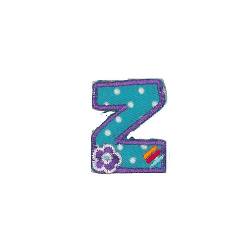Färgglad - Bokstaven Z - Patchlab