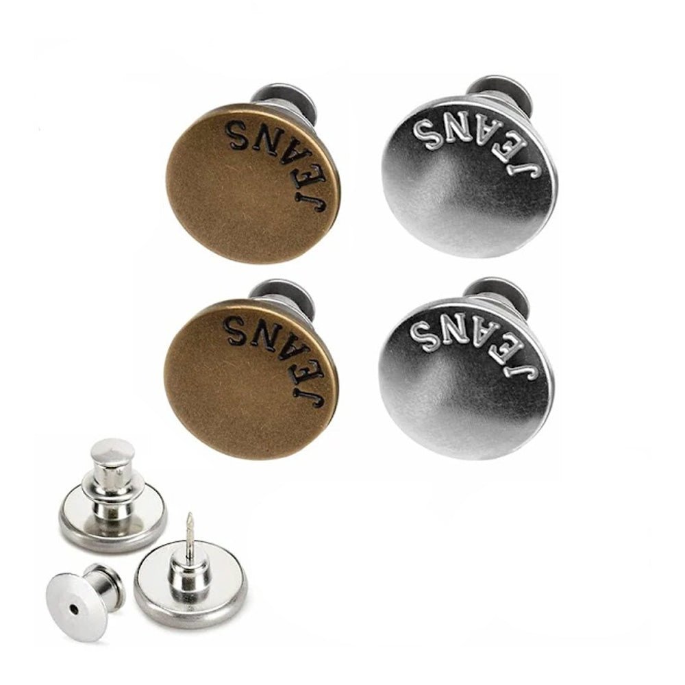 Jeansknapp med stift – ersätt trasig knapp utan att sy - Patchlab