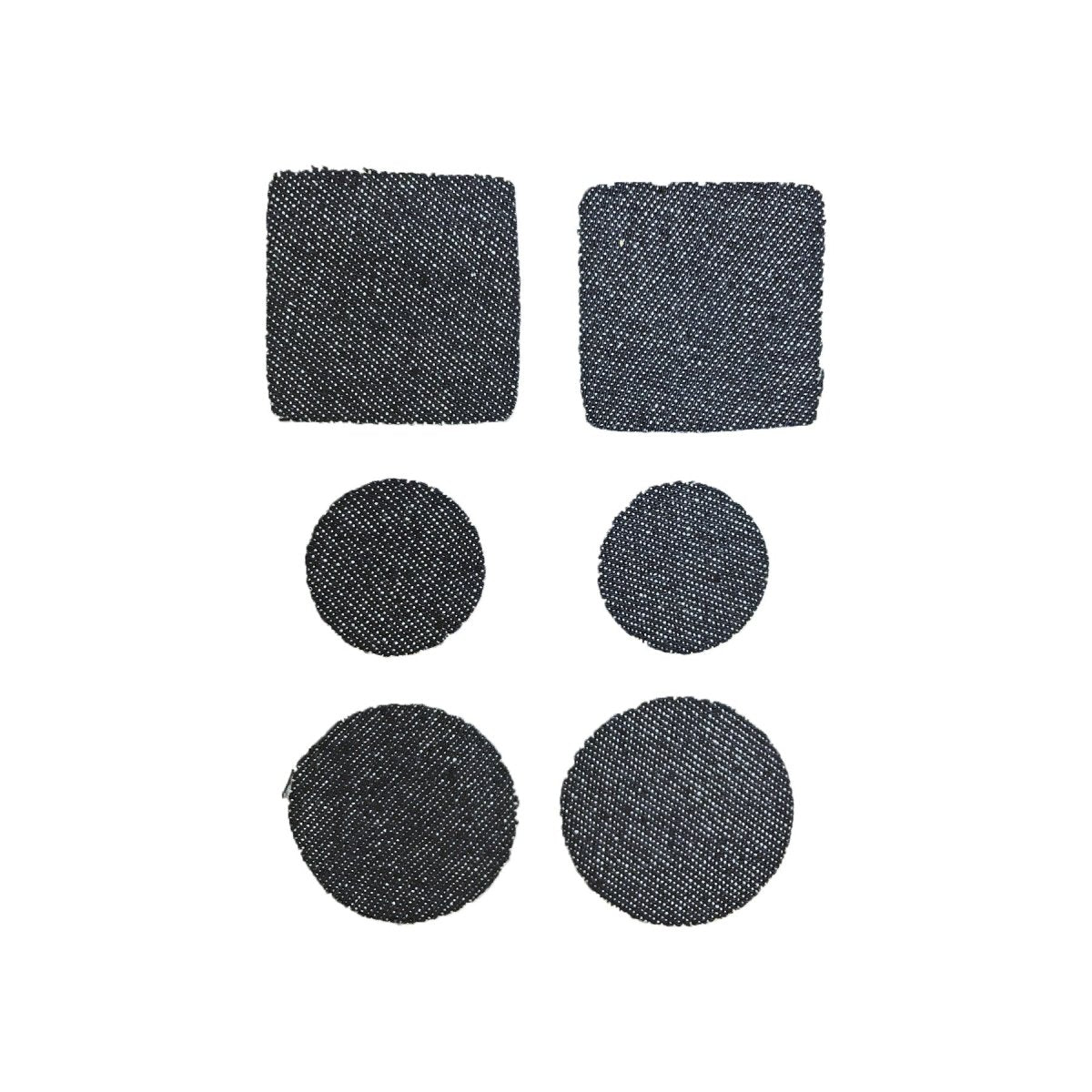 Laglapp kit för Denim / Jeans - 6 Pack - Patchlab