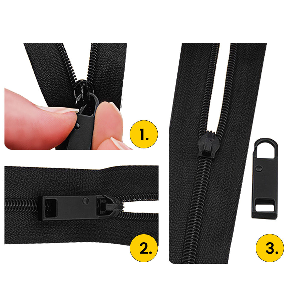 Laga din dragkedja - Dragspänne i metall Patchlab