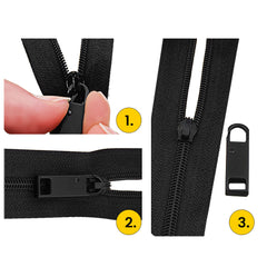 Laga din dragkedja - Dragspänne i metall Patchlab